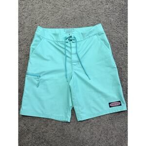 Vineyard Vines Men's Board Swimming Shorts Blue Stripes Size 28